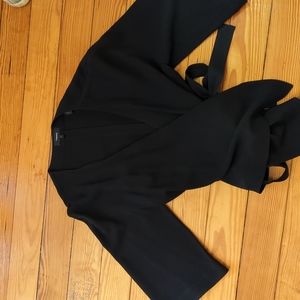 Theory petite wrap front top